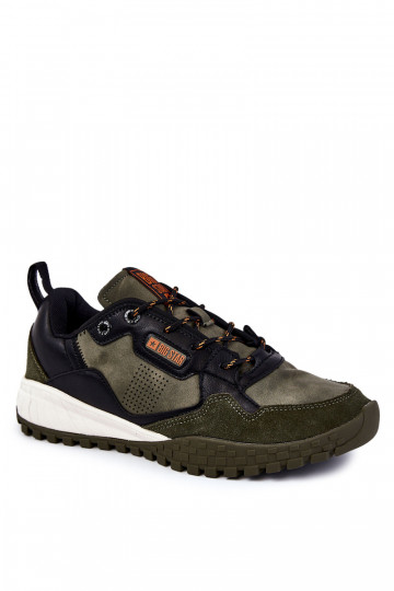 Zapatillas deportivas clásicas para hombre Memory Foam Big Star KK174272 color verde