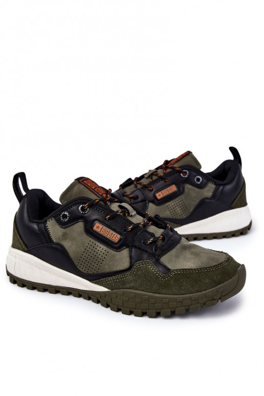 Tiene quesculino modelo clásico zapatillas Memory Foam Big Star KK174272 color verde Tiene quesculino modelo clásico zapatillas Memory Foam Big Star KK174272 color verde