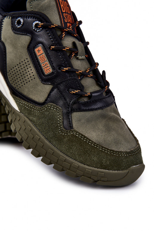 Tiene quesculino modelo clásico zapatillas Memory Foam Big Star KK174272 color verde Tiene quesculino modelo clásico zapatillas Memory Foam Big Star KK174272 color verde