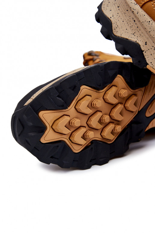 Tiene quesculino botas de montaña calentamiento Cross Jeans KK1R4020C color marrón Tiene quesculino botas de montaña calentamiento Cross Jeans KK1R4020C color marrón