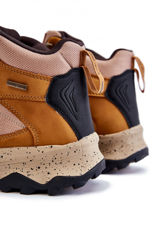 Tiene quesculino botas de montaña calentamiento Cross Jeans KK1R4020C color marrón Tiene quesculino botas de montaña calentamiento Cross Jeans KK1R4020C color marrón