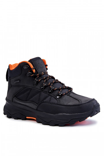 Botas de senderismo térmicas para hombre Cross Jeans KK1R4018C color negro