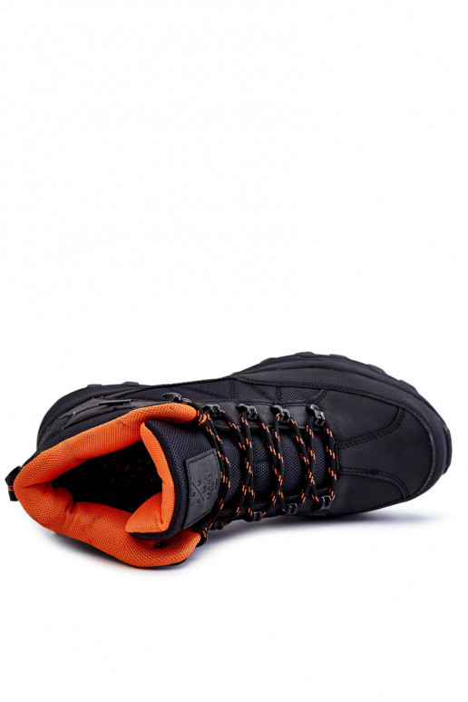 Tiene quesculino botas de montaña calentamiento Cross Jeans KK1R4018C de color negro Tiene quesculino botas de montaña calentamiento Cross Jeans KK1R4018C de color negro