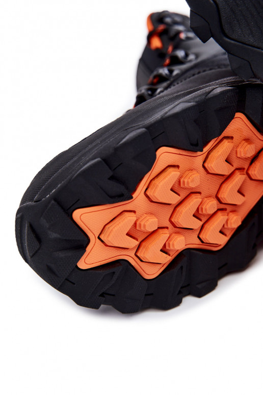 Tiene quesculino botas de montaña calentamiento Cross Jeans KK1R4018C de color negro Tiene quesculino botas de montaña calentamiento Cross Jeans KK1R4018C de color negro