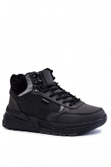 Tiene quesculino Botas de montaña con calefacción Cross Jeans KK1R4031C de color negro