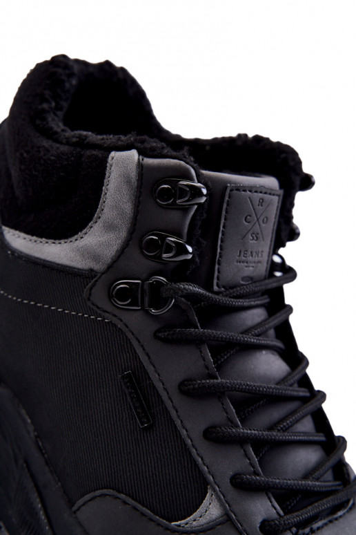 Tiene quesculino Botas de montaña con calefacción Cross Jeans KK1R4031C de color negro Tiene quesculino Botas de montaña con calefacción Cross Jeans KK1R4031C de color negro