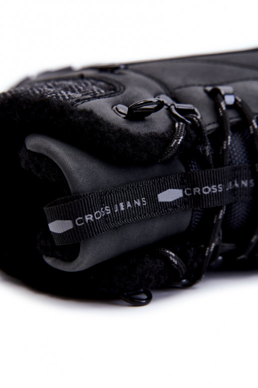 Tiene quesculino calentamiento Botas botas de montaña Cross Jeans KK1R4022C de color negro Tiene quesculino calentamiento Botas botas de montaña Cross Jeans KK1R4022C de color negro