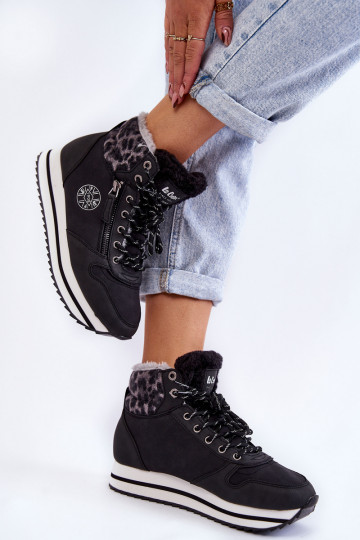 Femenino Botas calentamiento Lee Cooper LCJ-22-31-1448 de color negro