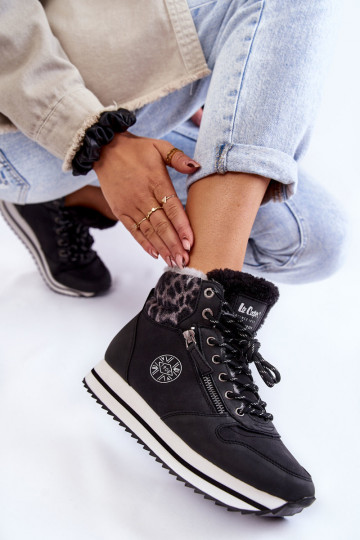 Femenino Botas calentamiento Lee Cooper LCJ-22-31-1448 de color negro 2