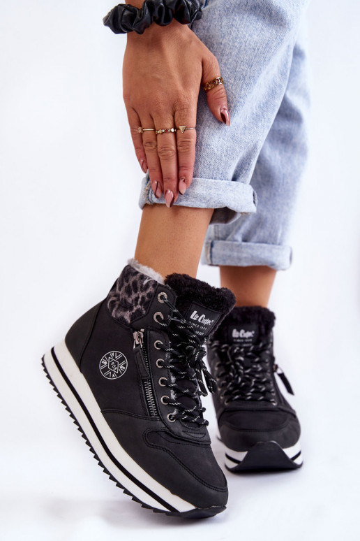 Femenino Botas calentamiento Lee Cooper LCJ-22-31-1448 de color negro Femenino Botas calentamiento Lee Cooper LCJ-22-31-1448 de color negro