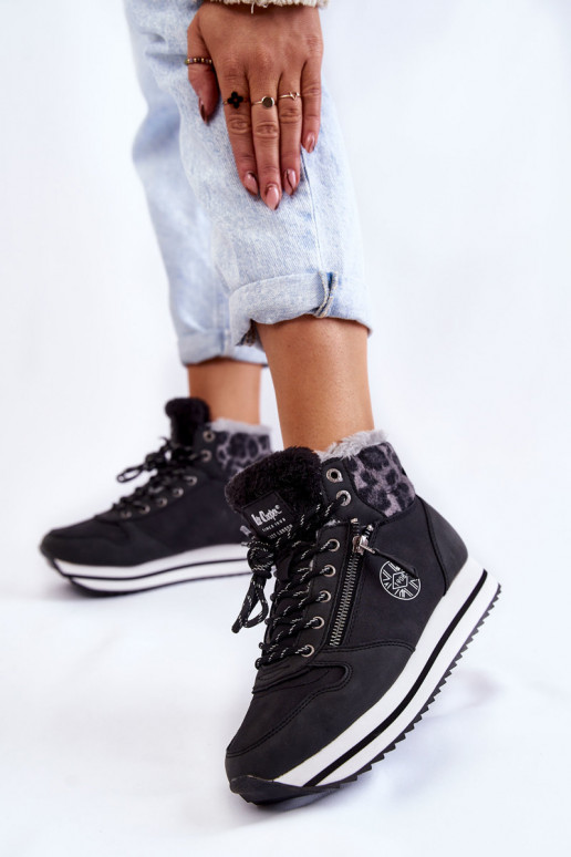 Femenino Botas calentamiento Lee Cooper LCJ-22-31-1448 de color negro Femenino Botas calentamiento Lee Cooper LCJ-22-31-1448 de color negro