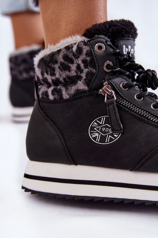 Femenino Botas calentamiento Lee Cooper LCJ-22-31-1448 de color negro Femenino Botas calentamiento Lee Cooper LCJ-22-31-1448 de color negro