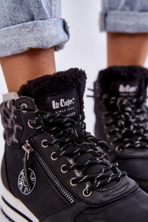 Femenino Botas calentamiento Lee Cooper LCJ-22-31-1448 de color negro Femenino Botas calentamiento Lee Cooper LCJ-22-31-1448 de color negro