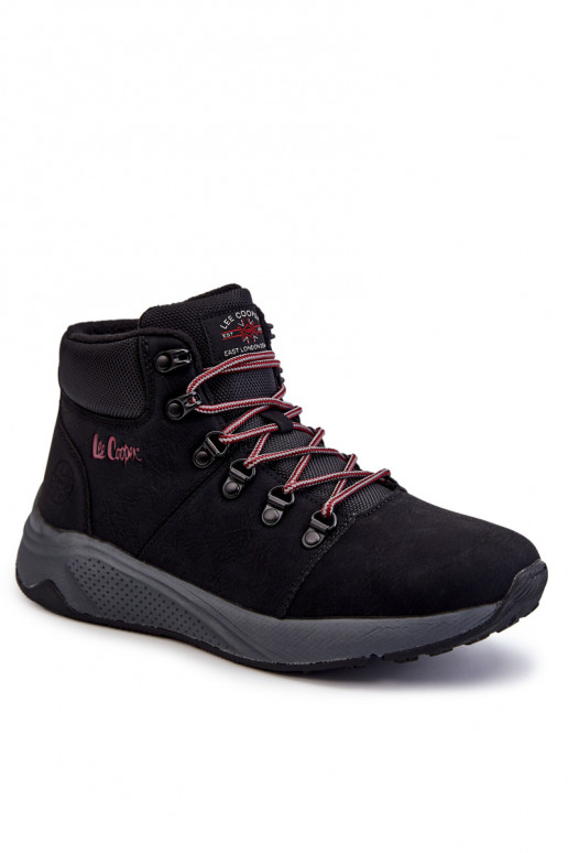 Tiene quesculino Botas de montaña con calefacción Lee Cooper LCJ-22-31-1451 de color negro Tiene quesculino Botas de montaña con calefacción Lee Cooper LCJ-22-31-1451 de color negro