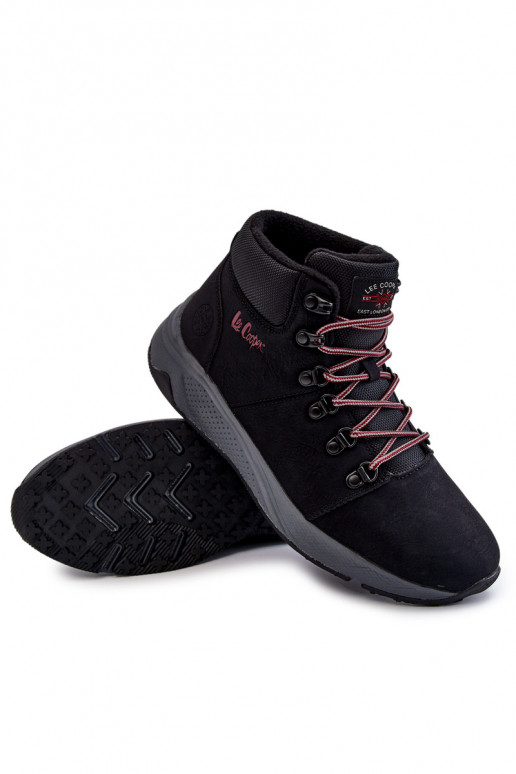 Tiene quesculino Botas de montaña con calefacción Lee Cooper LCJ-22-31-1451 de color negro Tiene quesculino Botas de montaña con calefacción Lee Cooper LCJ-22-31-1451 de color negro