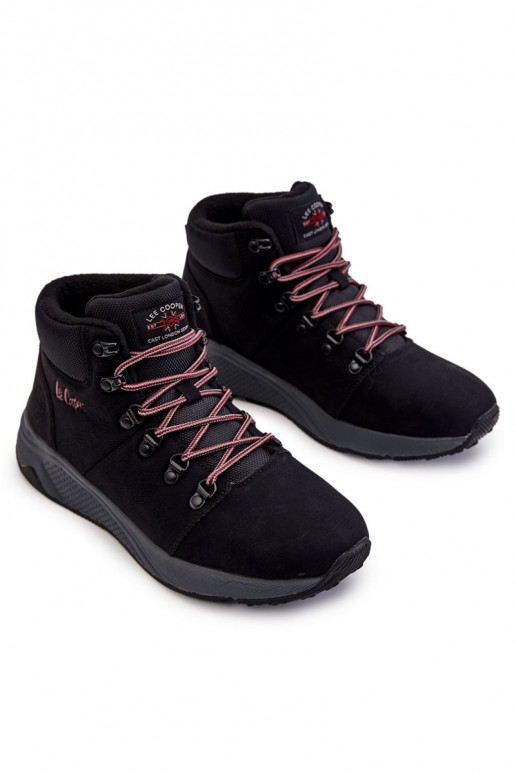 Tiene quesculino Botas de montaña con calefacción Lee Cooper LCJ-22-31-1451 de color negro Tiene quesculino Botas de montaña con calefacción Lee Cooper LCJ-22-31-1451 de color negro