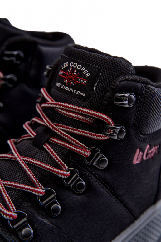 Tiene quesculino Botas de montaña con calefacción Lee Cooper LCJ-22-31-1451 de color negro Tiene quesculino Botas de montaña con calefacción Lee Cooper LCJ-22-31-1451 de color negro