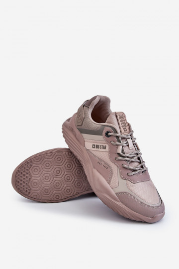 Zapatos de estilo casual para hombres con sistema de memoria color arena Big Star LL174151 2
