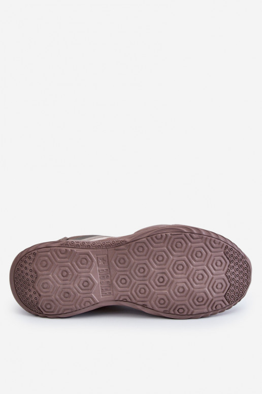 Tiene quesculino  Zapatillas modelo zapatos. Memory Foam System Big Star LL174151 beige Tiene quesculino  Zapatillas modelo zapatos. Memory Foam System Big Star LL174151 beige