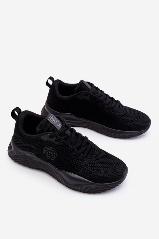 Tiene quesculino Zapatillas modelo zapatos. Memory Foam Big Star LL174248 de color negro Tiene quesculino Zapatillas modelo zapatos. Memory Foam Big Star LL174248 de color negro