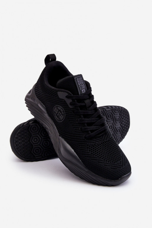 Tiene quesculino Zapatillas modelo zapatos. Memory Foam Big Star LL174248 de color negro Tiene quesculino Zapatillas modelo zapatos. Memory Foam Big Star LL174248 de color negro