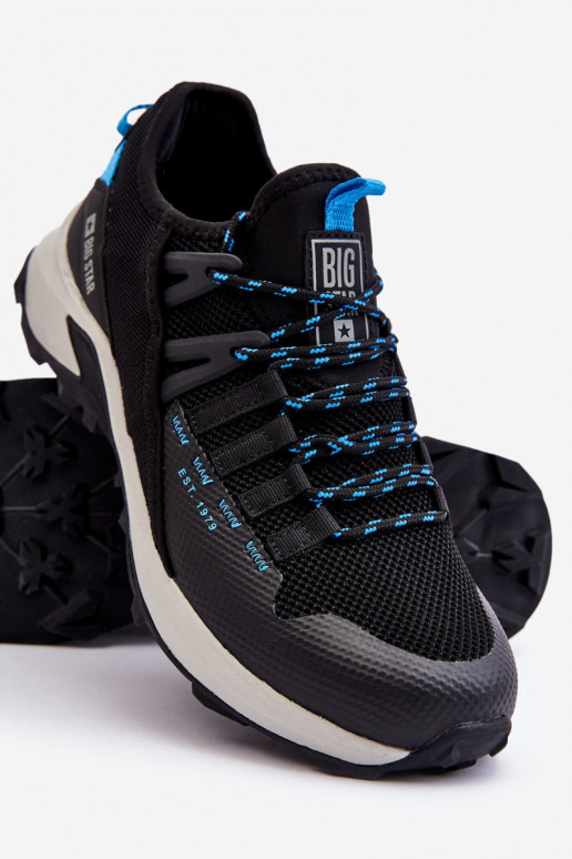 Tiene quesculino zapatillas Memory Foam System Big Star LL174130 de color negro Tiene quesculino zapatillas Memory Foam System Big Star LL174130 de color negro