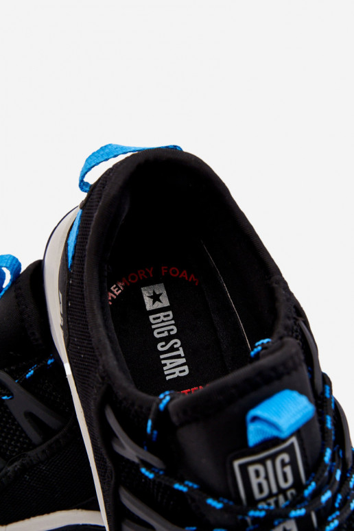 Tiene quesculino zapatillas Memory Foam System Big Star LL174130 de color negro Tiene quesculino zapatillas Memory Foam System Big Star LL174130 de color negro
