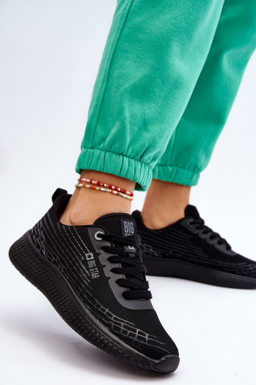 Femenino red zapatillas Memory Foam System Big Star LL274662 de color negro Femenino red zapatillas Memory Foam System Big Star LL274662 de color negro