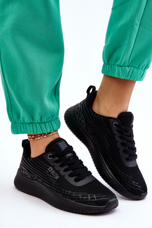 Femenino red zapatillas Memory Foam System Big Star LL274662 de color negro Femenino red zapatillas Memory Foam System Big Star LL274662 de color negro