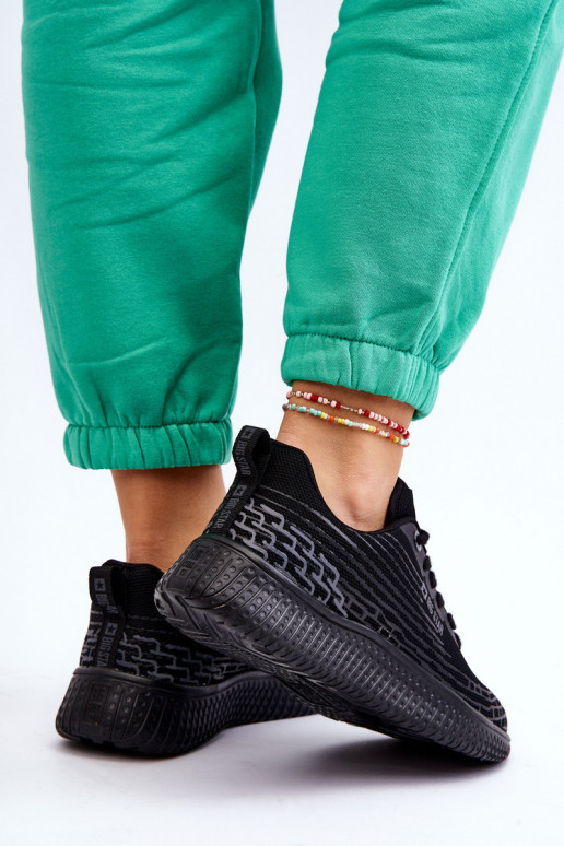 Femenino red zapatillas Memory Foam System Big Star LL274662 de color negro Femenino red zapatillas Memory Foam System Big Star LL274662 de color negro