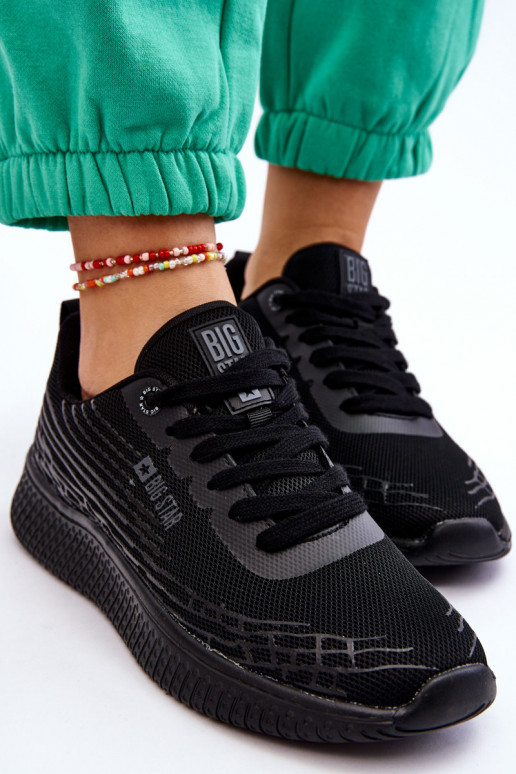 Femenino red zapatillas Memory Foam System Big Star LL274662 de color negro Femenino red zapatillas Memory Foam System Big Star LL274662 de color negro