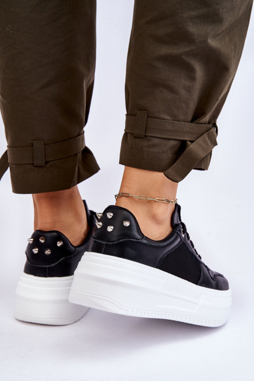 Femenino modelo clásico zapatillas GOE LL2N4061 de color negro