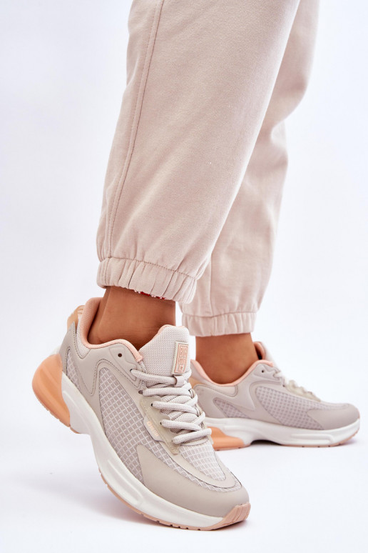 Zapatillas cómodas Memory Foam System Big Star LL274336 beige Zapatillas cómodas Memory Foam System Big Star LL274336 beige