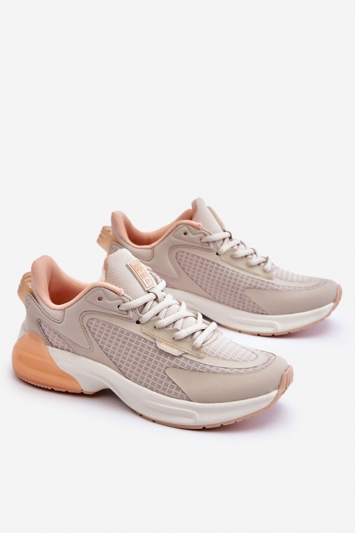 Zapatillas cómodas Memory Foam System Big Star LL274336 beige Zapatillas cómodas Memory Foam System Big Star LL274336 beige