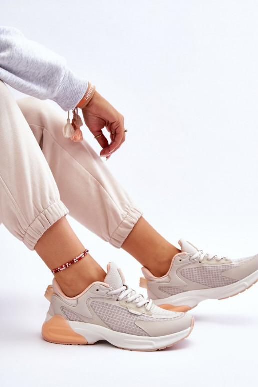 Zapatillas cómodas Memory Foam System Big Star LL274336 beige Zapatillas cómodas Memory Foam System Big Star LL274336 beige