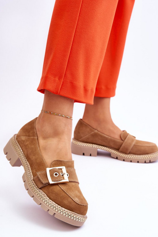 De moda Mocasines de ante beige Eloisa De moda Mocasines de ante beige Eloisa