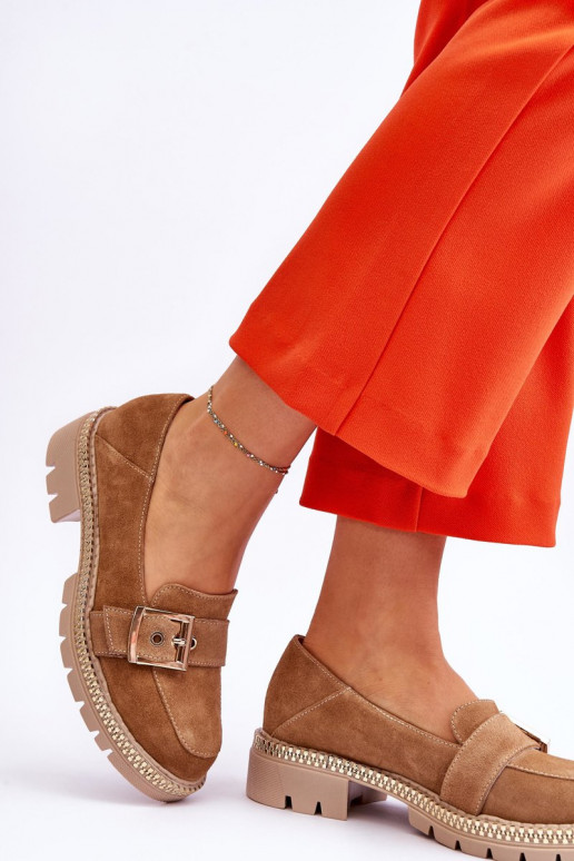 De moda Mocasines de ante beige Eloisa De moda Mocasines de ante beige Eloisa