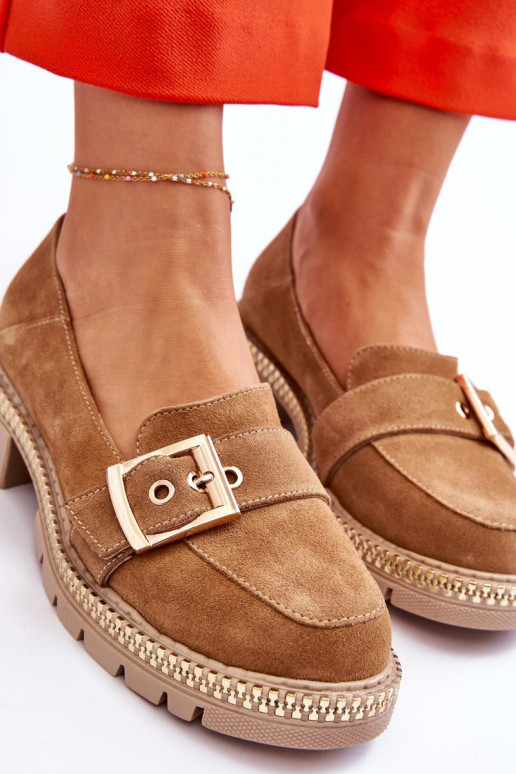 De moda Mocasines de ante beige Eloisa De moda Mocasines de ante beige Eloisa