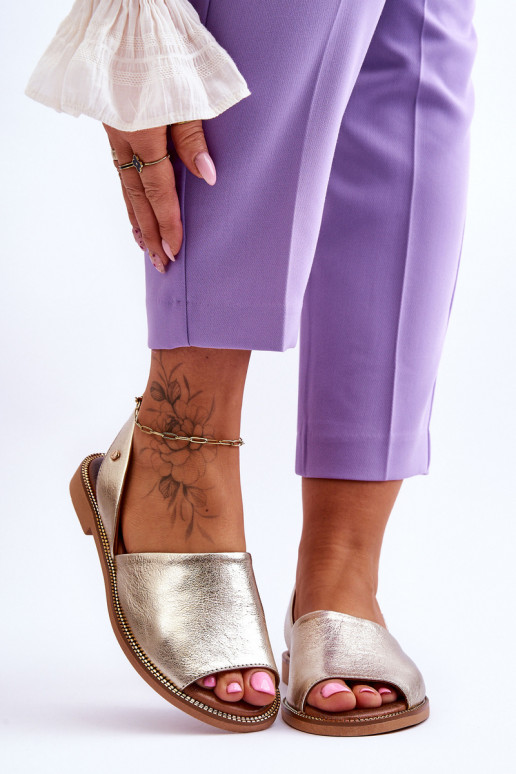 Zazoo 40327 Piel estan obligados color dorado Zazoo 40327 Piel estan obligados color dorado