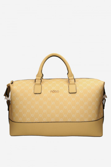 Grande Bolsa de viaje NOBO P1250-CM02 amarillo --Azul