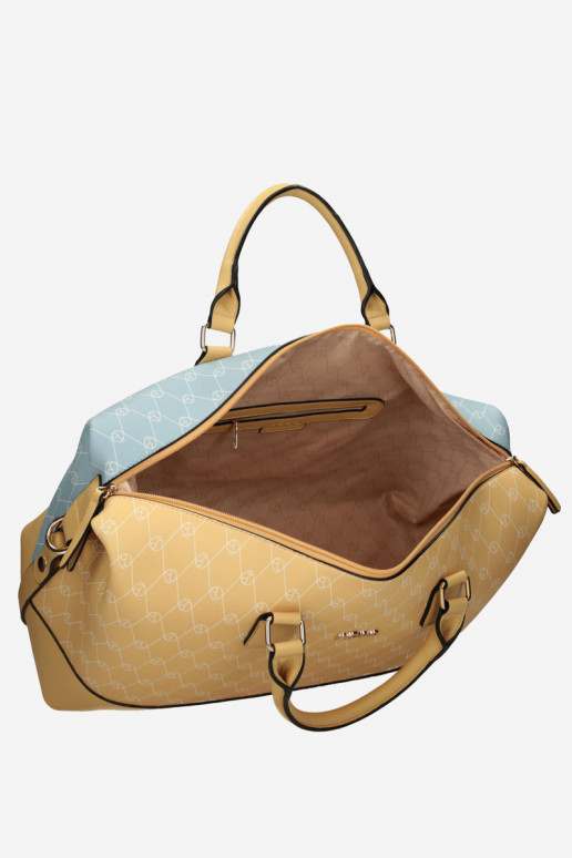 Grande Bolsa de viaje NOBO P1250-CM02 amarillo --Azul Grande Bolsa de viaje NOBO P1250-CM02 amarillo --Azul