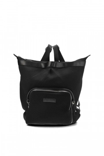 Bolso de mano de malla para mujer Big Star LL574176 de color negro