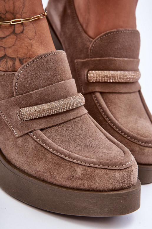 de gamuza zapatos con tacones con adornos beige Lemar Gelanor de gamuza zapatos con tacones con adornos beige Lemar Gelanor