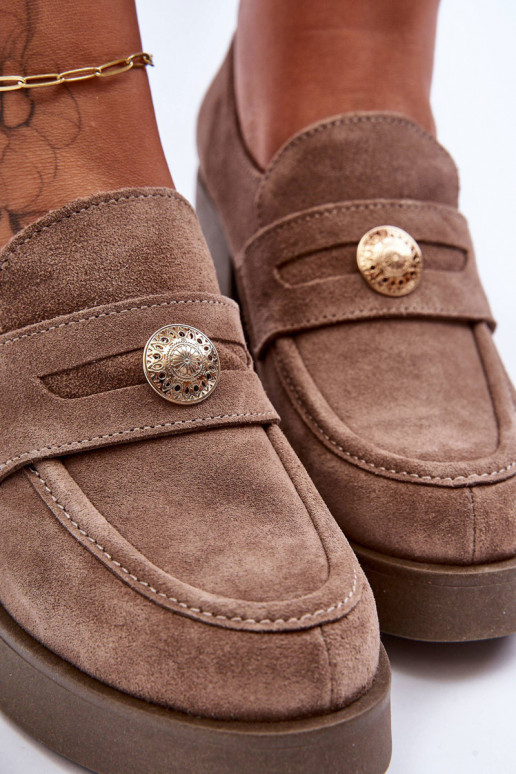 de gamuza zapatos Femenino con tacones beige Lemar Dunadia de gamuza zapatos Femenino con tacones beige Lemar Dunadia