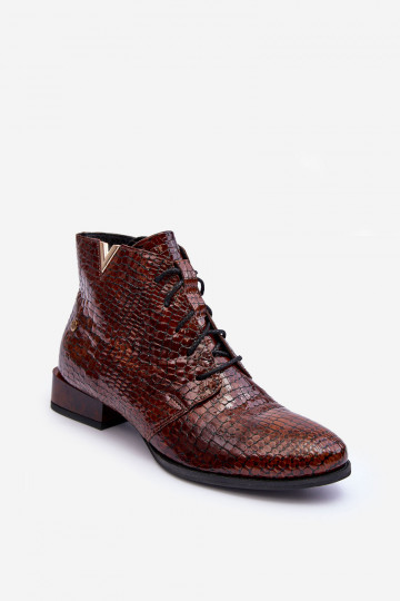 Botas de mujer Tiene queciejka 5743C-02 color marrón 2