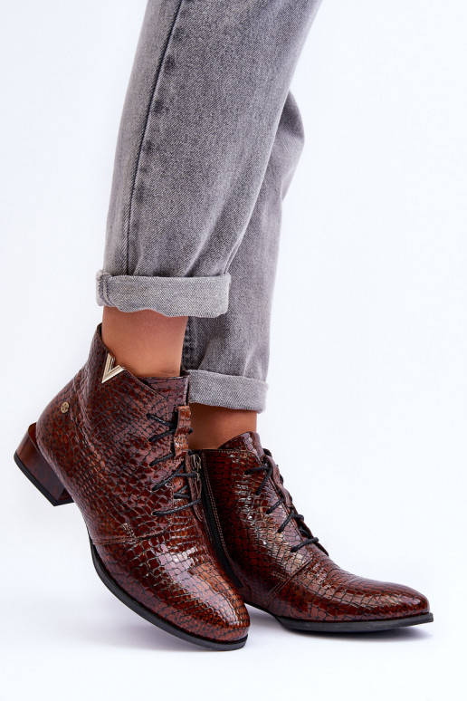 Botas de mujer Tiene queciejka 5743C-02 color marrón Botas de mujer Tiene queciejka 5743C-02 color marrón