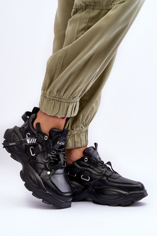 zapatillas Zapatillas modelo zapatos. GOE MM2N4014 de color negro