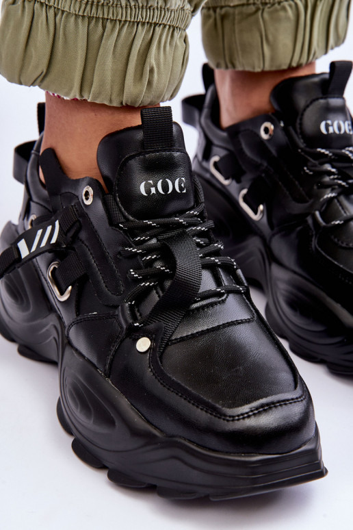 zapatillas Zapatillas modelo zapatos. GOE MM2N4014 de color negro