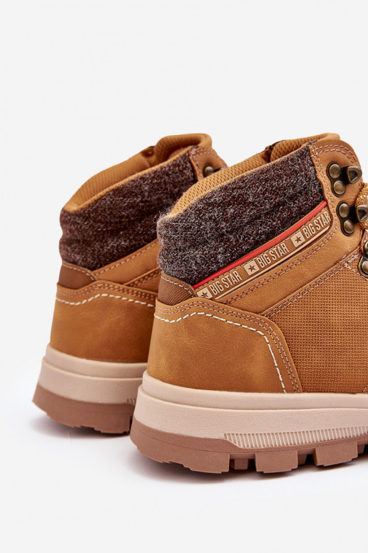 Tiene quesculino botas de montaña Big Star KK174217 color marrón Tiene quesculino botas de montaña Big Star KK174217 color marrón