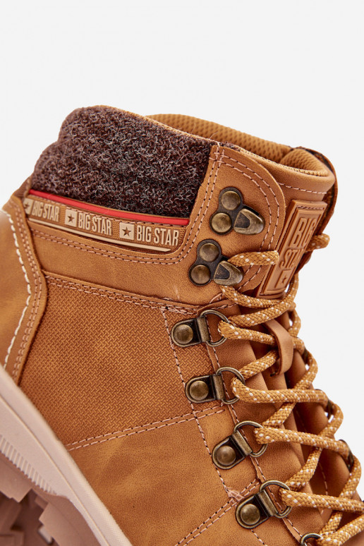 Tiene quesculino botas de montaña Big Star KK174217 color marrón Tiene quesculino botas de montaña Big Star KK174217 color marrón